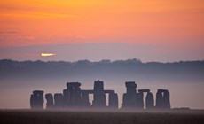 Sunrise over Stonehenge, ...